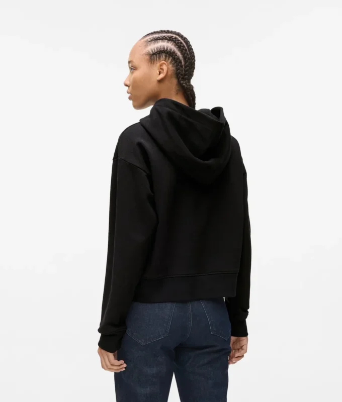 İpli kapüşonlu sweatshirt İpli kapüşonlu sweatshirt