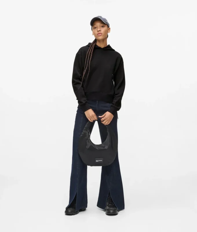 İpli kapüşonlu sweatshirt İpli kapüşonlu sweatshirt