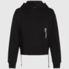 İpli kapüşonlu sweatshirt İpli kapüşonlu sweatshirt