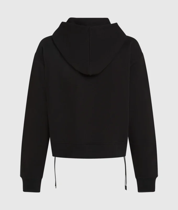 İpli kapüşonlu sweatshirt İpli kapüşonlu sweatshirt