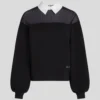 POPLIN YAKALI SWEATSHIRT POPLIN YAKALI SWEATSHIRT