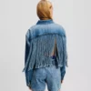 RAHAT FRINGED DENIM CEKET RAHAT FRINGED DENIM CEKET