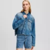 RAHAT FRINGED DENIM CEKET RAHAT FRINGED DENIM CEKET