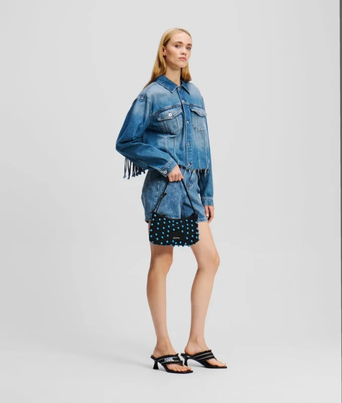 RAHAT FRINGED DENIM CEKET RAHAT FRINGED DENIM CEKET