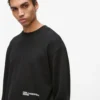 Rahat Karl baskılı sweatshirt Rahat Karl baskılı sweatshirt