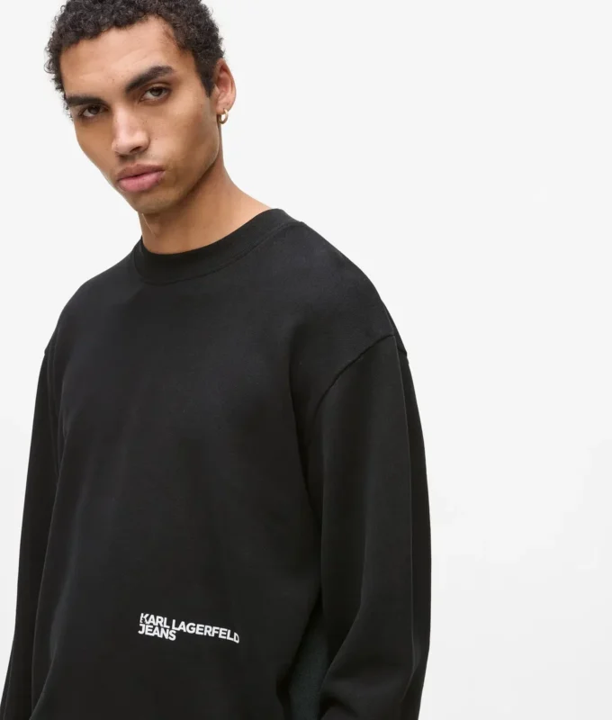Rahat Karl baskılı sweatshirt Rahat Karl baskılı sweatshirt