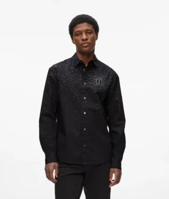Rhinestone Degradé gömlek