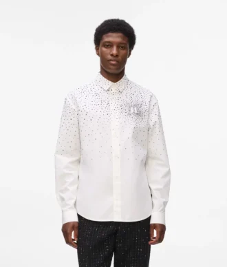 Rhinestone Degradé gömlek