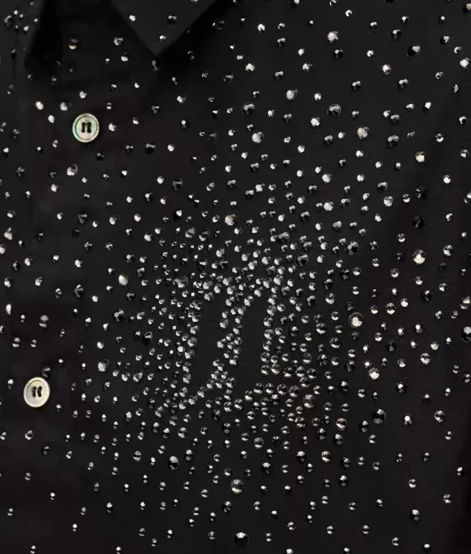 Rhinestone Degradé gömlek Rhinestone Degradé gömlek