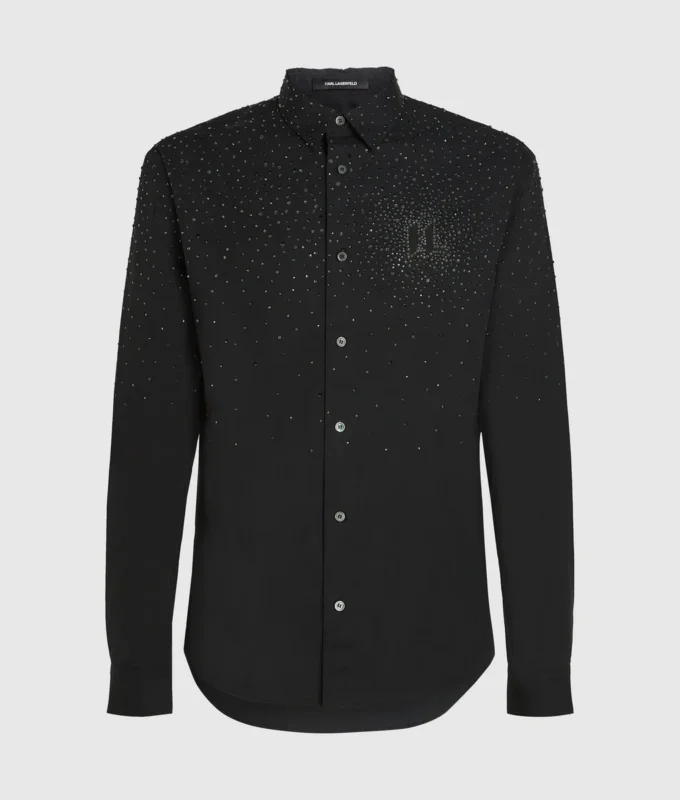 Rhinestone Degradé gömlek Rhinestone Degradé gömlek