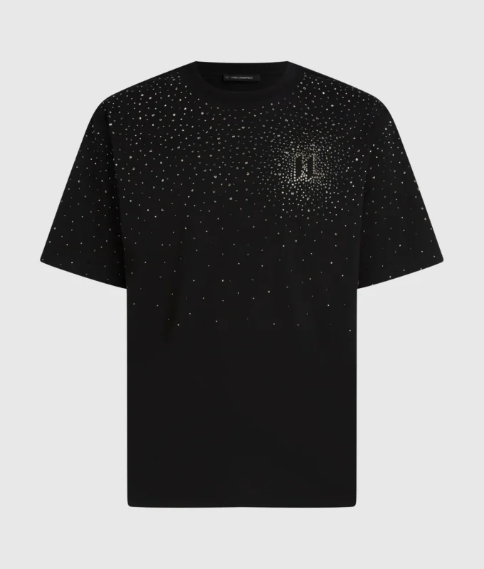 Rhinestone Monogram T-shirt Rhinestone Monogram T-shirt