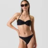 RIBBED BANDEAU BİKİNİ ÜSTÜ RIBBED BANDEAU BİKİNİ ÜSTÜ