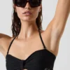 RIBBED BANDEAU BİKİNİ ÜSTÜ RIBBED BANDEAU BİKİNİ ÜSTÜ