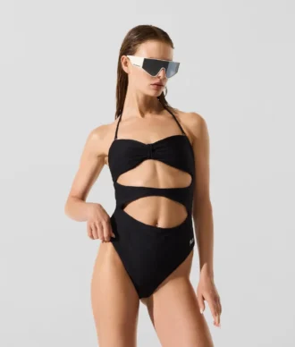 RIBBED BANDEAU MAYO