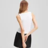 RIBBED V-NECK TANK TOP RIBBED V-NECK TANK TOP