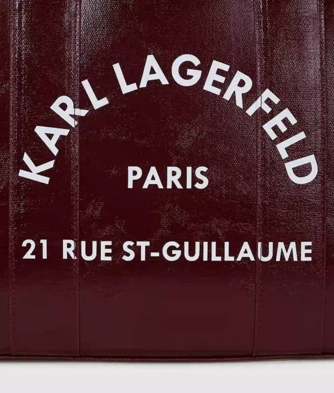Rue St-Guillaume kaplamalı tote çanta