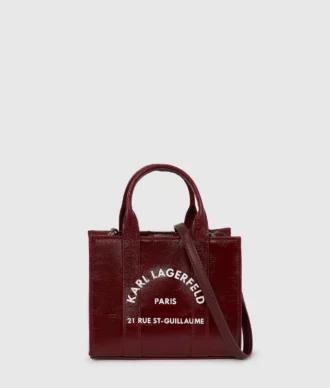 Rue St-Guillaume mini kaplamalı tote çanta