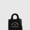 Rue St-Guillaume mini shearling tote çanta