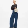 Rue St-Guillaume mini shearling tote çanta