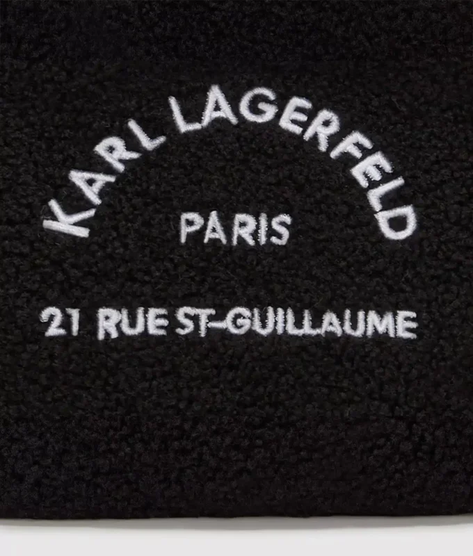 Rue St-Guillaume mini shearling tote çanta