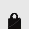 Rue St-Guillaume mini shearling tote çanta