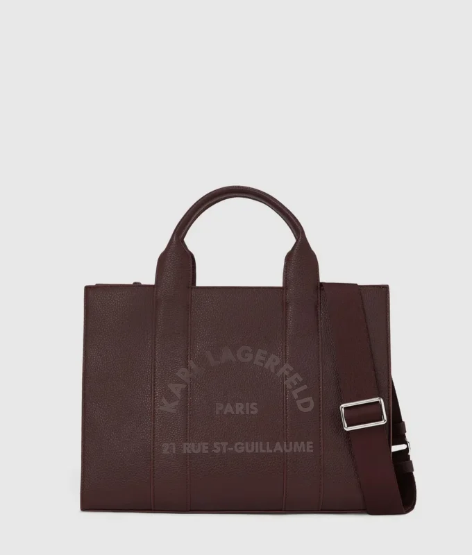 Rue St-Guillaume orta boy tote çanta