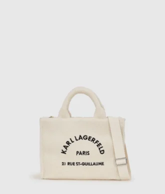 Rue St-Guillaume shearling tote çanta