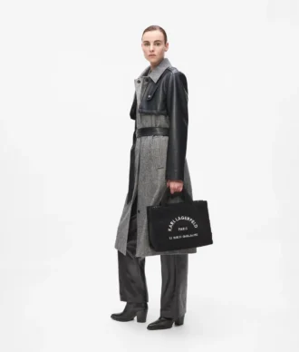 Rue St-Guillaume shearling tote çanta