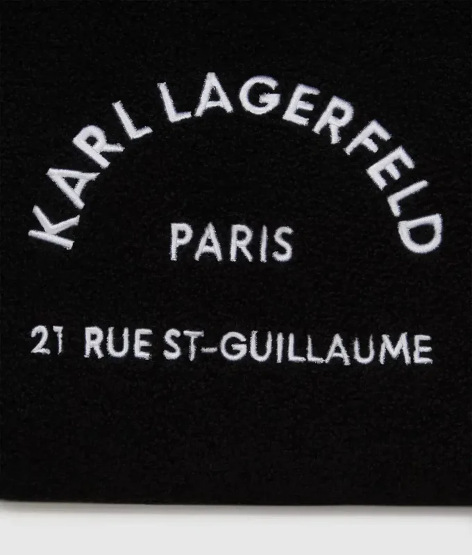 Rue St-Guillaume shearling tote çanta Rue St-Guillaume shearling tote çanta