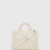 Rue St-Guillaume shearling tote çanta Rue St-Guillaume shearling tote çanta