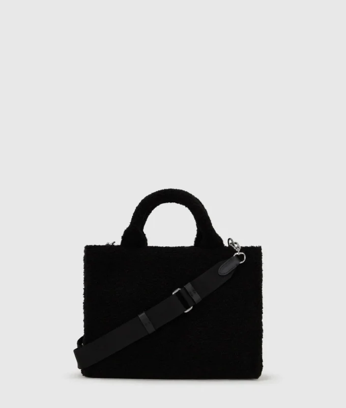 Rue St-Guillaume shearling tote çanta Rue St-Guillaume shearling tote çanta