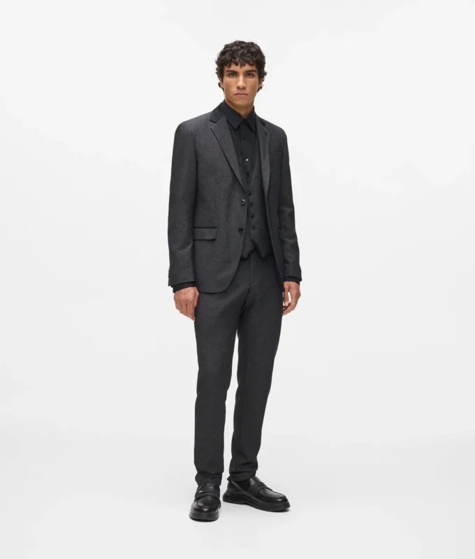 Saten yakalı blazer Saten yakalı blazer
