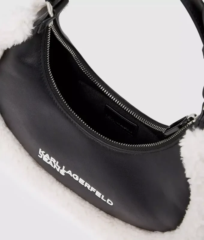 Shearling moon omuz çantası Shearling moon omuz çantası
