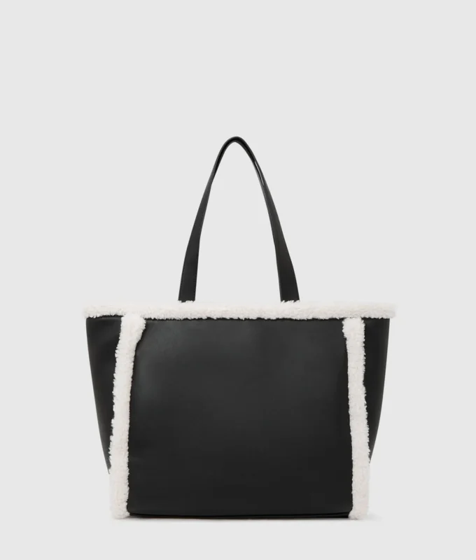 Shearling tote çanta Shearling tote çanta