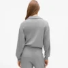 Signature fermuarlı lounge sweatshirt Signature fermuarlı lounge sweatshirt