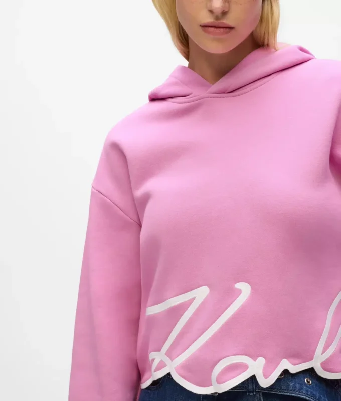 Signature hem hoodie Signature hem hoodie