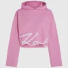 Signature hem hoodie Signature hem hoodie