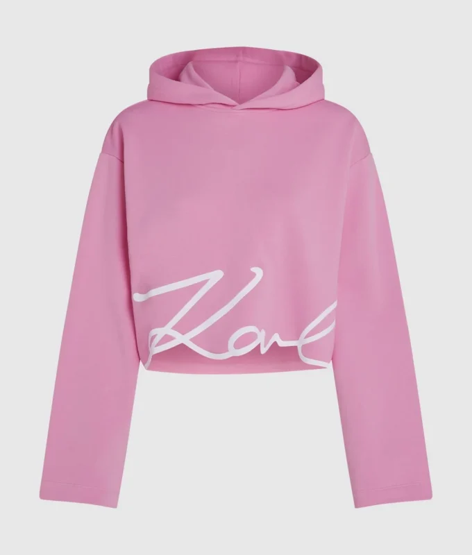 Signature hem hoodie Signature hem hoodie