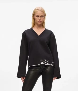 Signature hem sweatshirt Signature hem sweatshirt