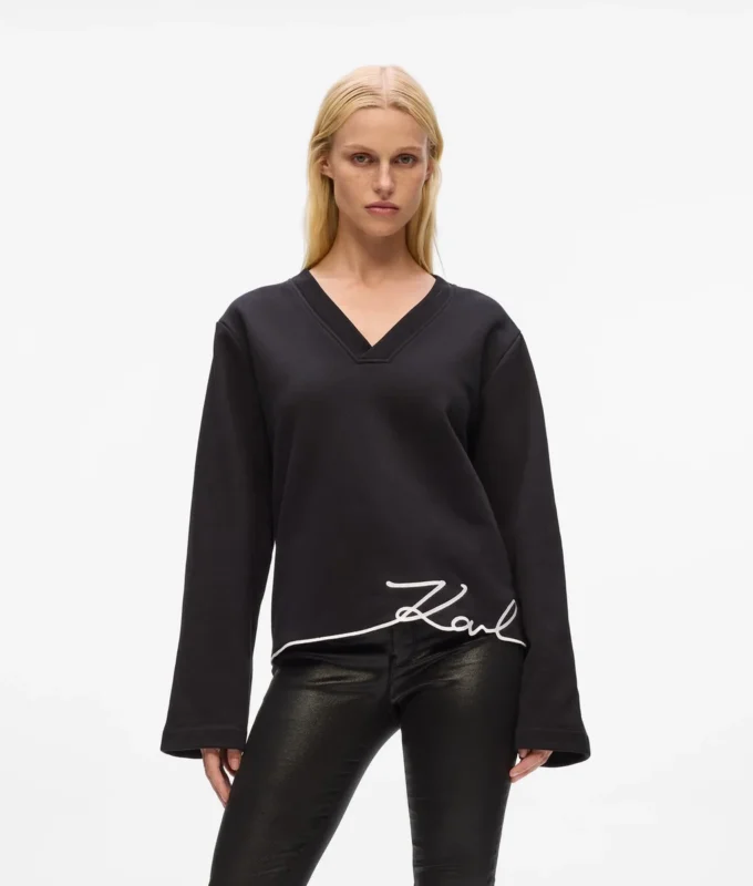 Signature hem sweatshirt Signature hem sweatshirt