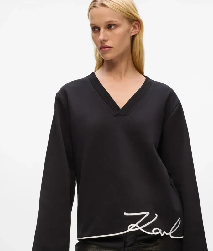 Signature hem sweatshirt Signature hem sweatshirt