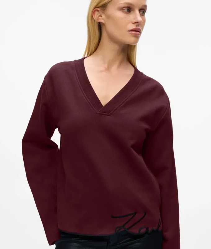 Signature hem sweatshirt Signature hem sweatshirt