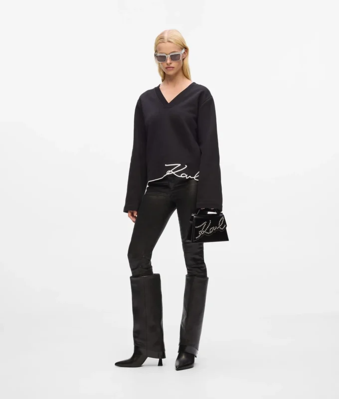 Signature hem sweatshirt Signature hem sweatshirt