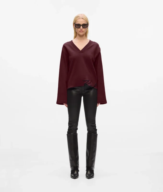 Signature hem sweatshirt Signature hem sweatshirt