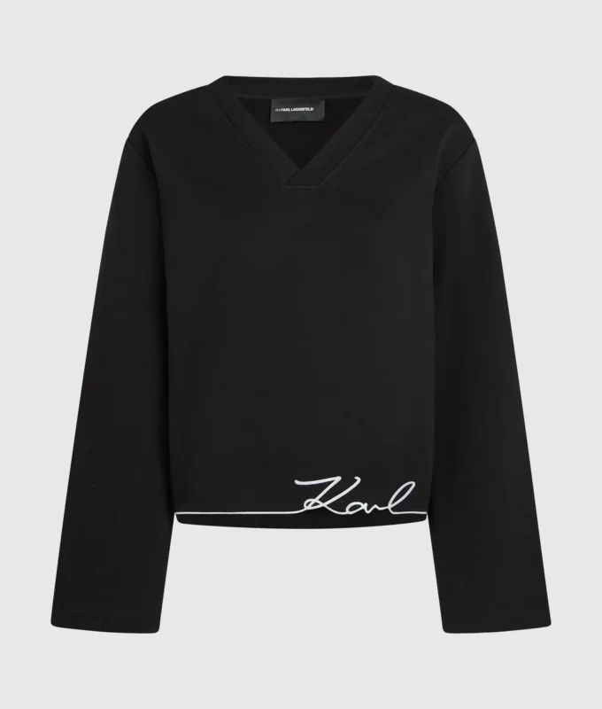 Signature hem sweatshirt Signature hem sweatshirt