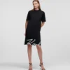 SIGNATURE HEM T-SHIRT ELBİSE SIGNATURE HEM T-SHIRT ELBİSE