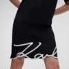 SIGNATURE HEM T-SHIRT ELBİSE SIGNATURE HEM T-SHIRT ELBİSE