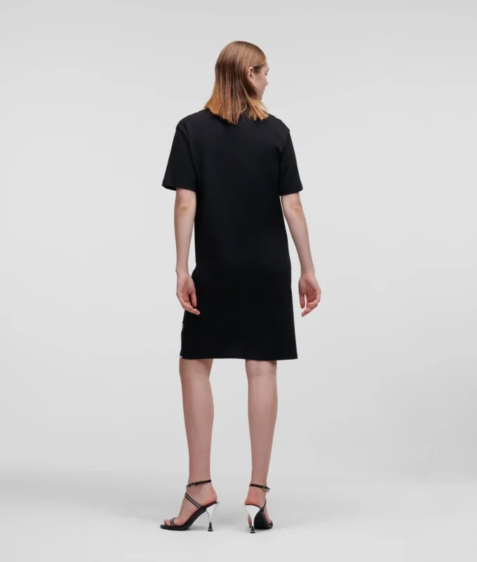 SIGNATURE HEM T-SHIRT ELBİSE SIGNATURE HEM T-SHIRT ELBİSE