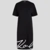 SIGNATURE HEM T-SHIRT ELBİSE SIGNATURE HEM T-SHIRT ELBİSE
