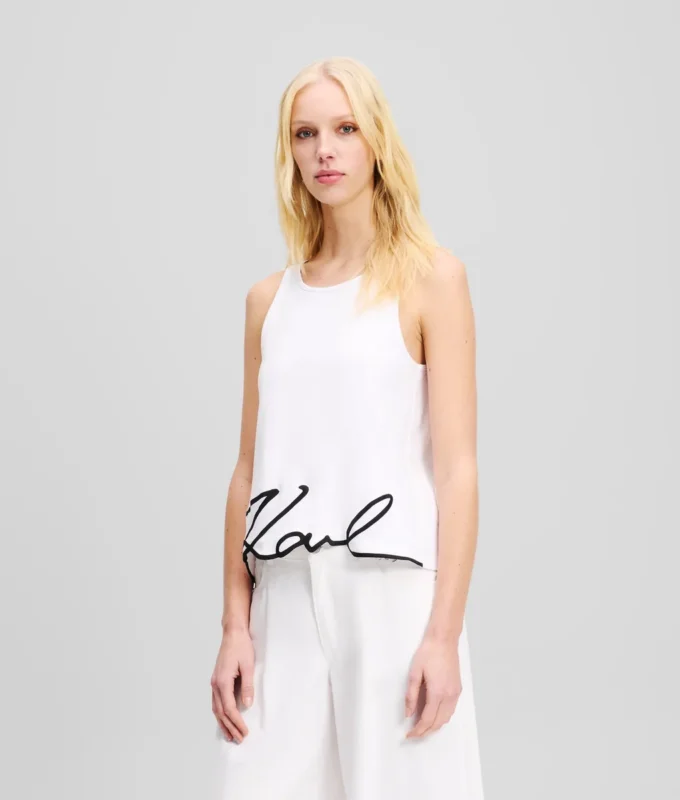 SIGNATURE HEM TANK TOP SIGNATURE HEM TANK TOP